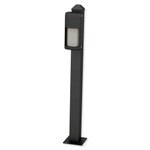 Optex 28 In. Mini Post for Road Mounting OVS Series, Yellow