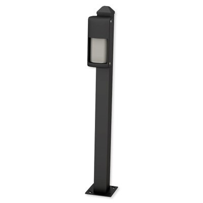 Optex 28 In. Mini Post for Road Mounting OVS Series, Black