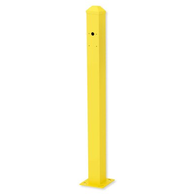 Optex 28 In. Mini Post for Road Mounting OVS Series, Yellow