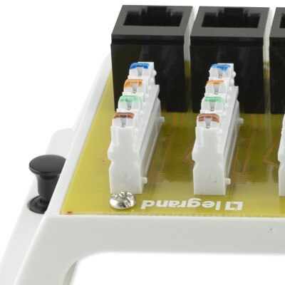 On-Q/Legrand 8 Port Cat6 Network Interface Module