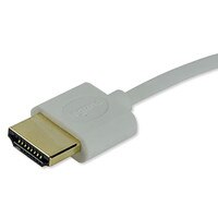 On-Q/Legrand Premium High Speed Slim Line HDMI Cable w/Ethernet (White)