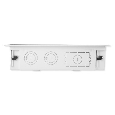 On-Q/Legrand Dual-Purpose In-Wall Enclosure with 5-in Mounting Plate, 9 In.
