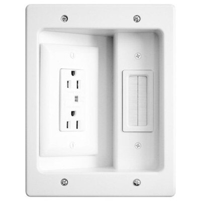 On-Q/Legrand Flat Panel TV Connection Kit