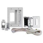 On-Q/Legrand Flat Screen TV Pro Power and Cable Management Kit with HDMI
