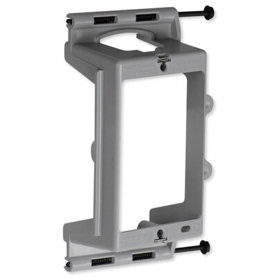 On-Q/Legrand 1-Gang Low Voltage Screw On Bracket for New Construction