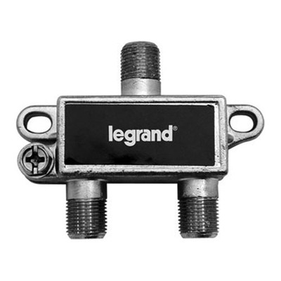 On-Q/Legrand 2-Way Digital Cable Splitter with Coax Network Support