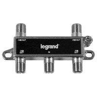 On-Q/Legrand 4-Way Digital Cable Splitter with Coax Network Support