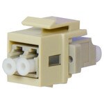 On-Q/Legrand LC Multimode Fiber Optic Keystone Snap-In Connector