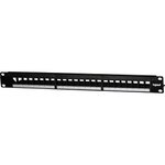 On-Q/Legrand 24-Port Keystone Rack-Mount Patch Panel