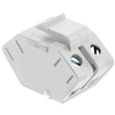 On-Q/Legrand Single Speaker Keystone Snap-In Connector
