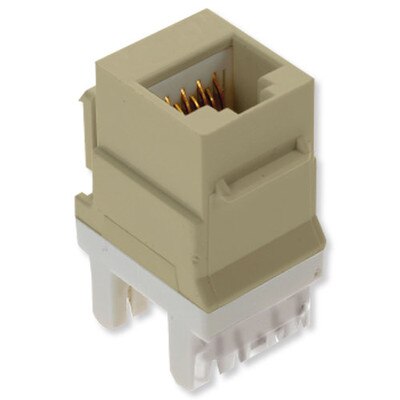 On-Q/Legrand Cat6 RJ45 Keystone Snap-In Connector