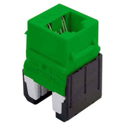 On-Q Quick Connect Cat6a RJ45 Keystone Connector