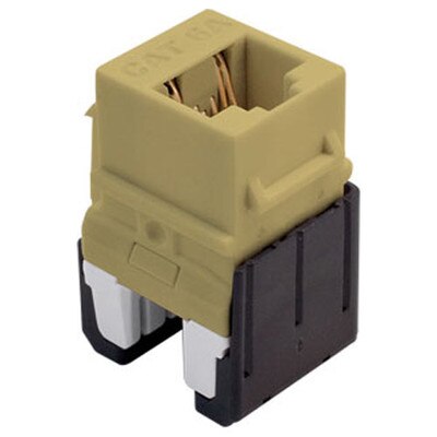 On-Q/Legrand Quick Connect Cat6a RJ45 Keystone Snap-In Connector