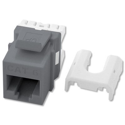 On-Q/Legrand Quick Connect Cat6 RJ45 Keystone Snap-In Connector