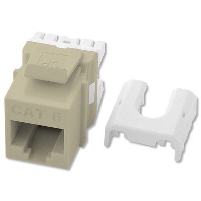 On-Q/Legrand Quick Connect Cat6 RJ45 Keystone Snap-In Connector