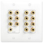 On-Q/Legrand 7.1 Surround Sound Home Theater Wallplate
