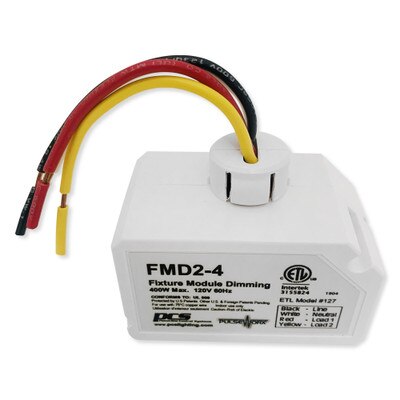 PCS PulseWorx UPB Dimmer Fixture Module, 2 Channel, 400W