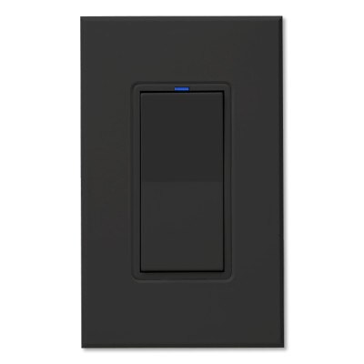 PCS HAI Relay Wall Switch, 15A, Black