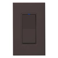 PCS HAI Relay Wall Switch, 15A, Brown