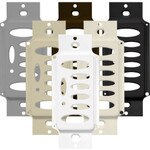 PCS PulseWorx UPB Keypad Retainer Ring, 6 Button, Gray
