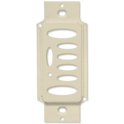 PCS PulseWorx UPB Keypad Retainer Ring, 6 Button, Almond