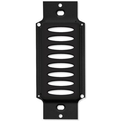 PCS PulseWorx UPB Keypad Retainer Ring, 8 Button, Black