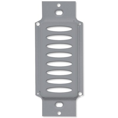 PCS PulseWorx UPB Keypad Retainer Ring, 8 Button, Grey