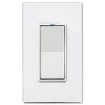 PCS PulseWorx UPB Auxiliary/Remote Dimmer Wall Switch, Brown