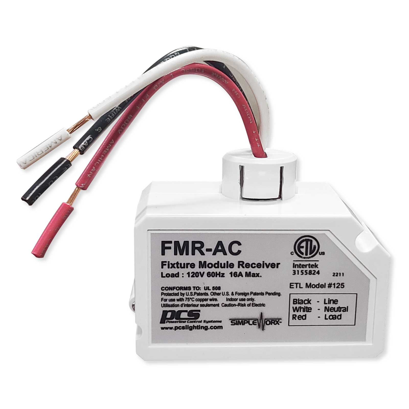 PCS SimpleWorx Fixture Module Relay, 20A