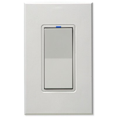 PCS 0-10V Relay Dimmer Wall Switch, 120V, White