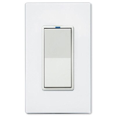 PCS PulseWorx UPB LED/CFL Dimmer Wall Switch, 1,000W, White
