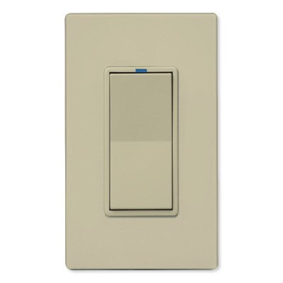 PCS PulseWorx UPB LED/CFL Dimmer Wall Switch, 600W, Almond (Open Box)