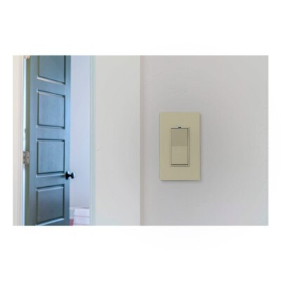 PCS PulseWorx UPB LED/CFL Dimmer Wall Switch, 600W, Almond (Open Box)