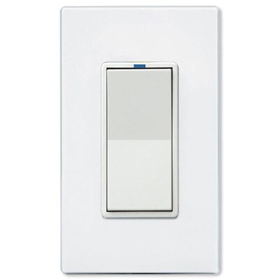 PCS PulseWorx UPB LED/CFL Dimmer Wall Switch, 600W, White