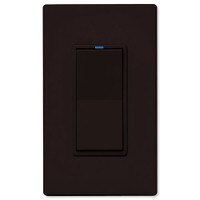 PCS PulseWorx UPB LED/CFL Dimmer Wall Switch, 600W, Brown