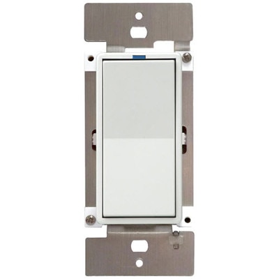 PCS PulseWorx UPB Relay Wall Switch, 15A, White
