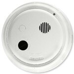 Sensaphone Smoke Detector, Battery Back-Up, 110 VAC