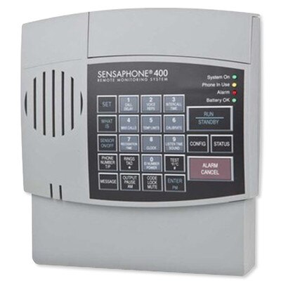 Sensaphone 400 Monitoring System, 4-Channel, Gray
