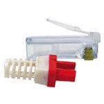 Platinum Tools EZ-RJ45 Cat6 Connector & Strain Relief (30 Pack)