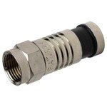 Platinum Tools SealSmart F Compression Connector, RG6 (75 Pack)