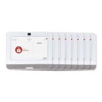 Qolsys IQ Panel 4, PowerG + 319.5 MHz (AT&T), White (8 Pack)