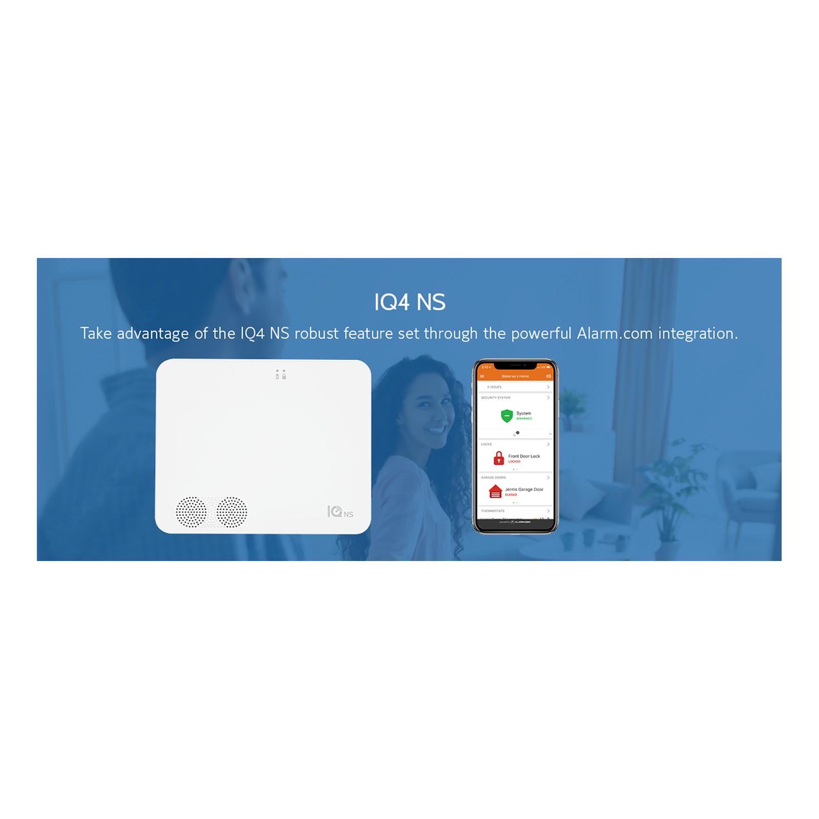 Qolsys IQ4 NS Control Panel, Z-Wave 800 + PowerG (Verizon)