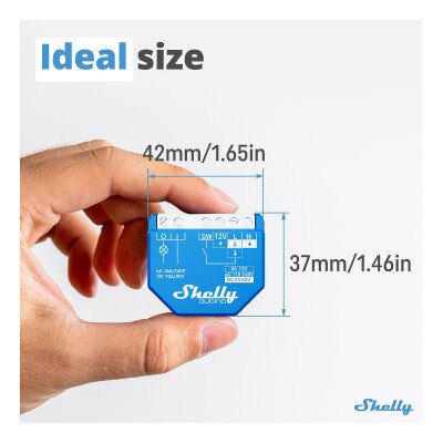 Shelly Qubino Wave 1 Channel Z-Wave 800 Relay Module