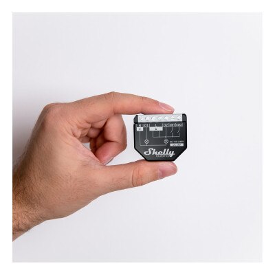 Shelly Qubino Wave 2PM Z-Wave Relay Module with Power Monitoring