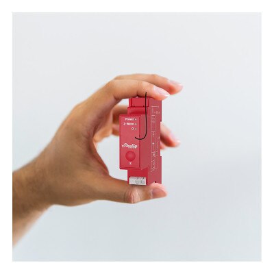Shelly Qubino Wave Pro 1PM Channel Z-Wave 800 Relay Module with Power Monitoring