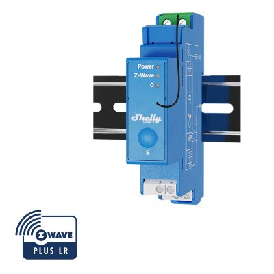 Shelly Qubino Wave Pro 1 Channel Z-Wave 800 Relay Module