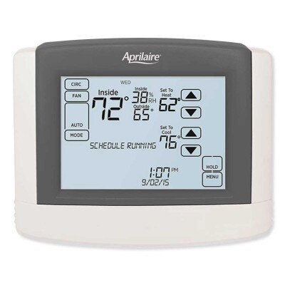 AprilAire 8600 Universal Programmable Touchscreen Thermostat