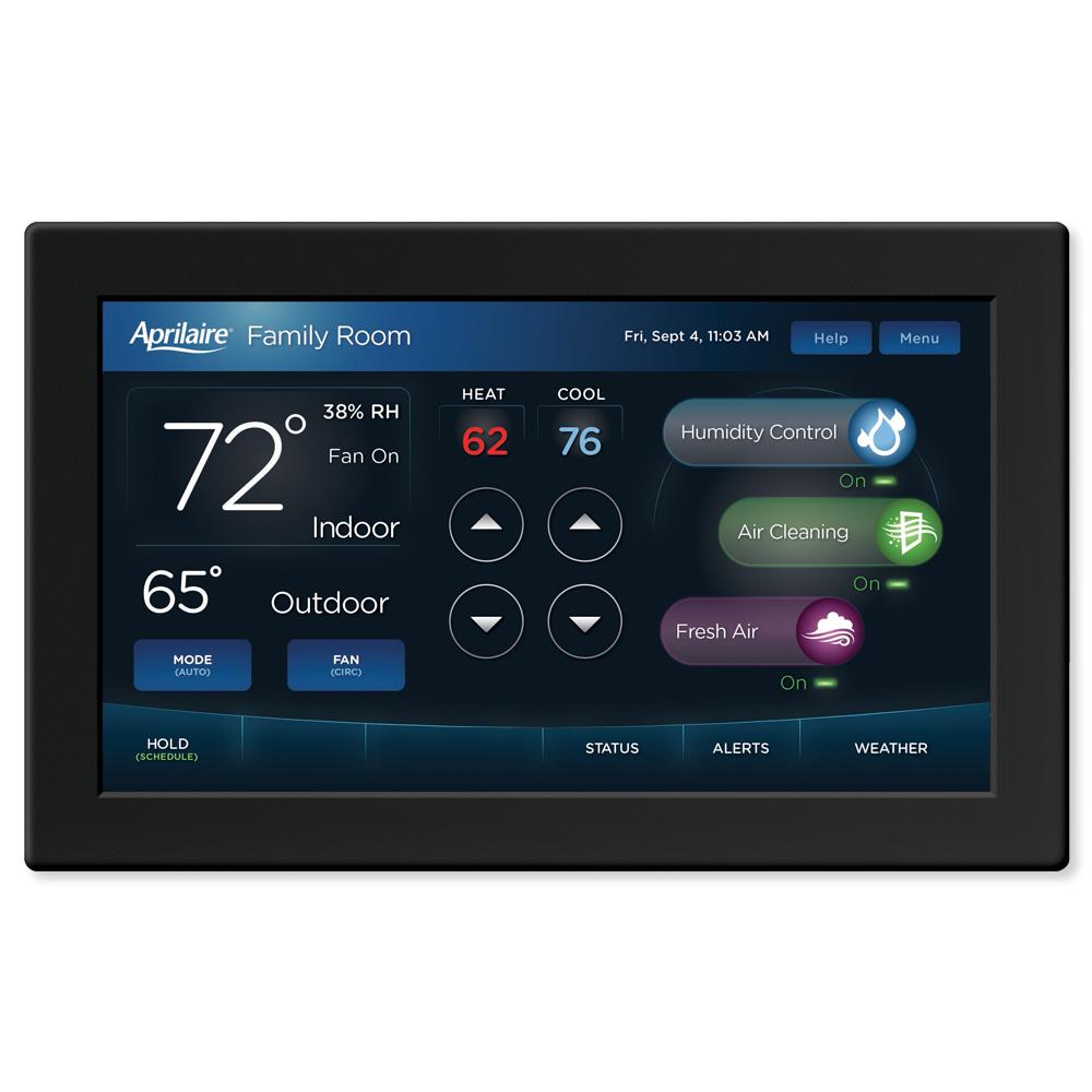 【お得】 Wi-Fi Thermostat: IAQ Aprilaire 7-Inch Touchscreen Color テレビ