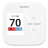 AprilAire S86NMUPR Programmable Multistage Universal Thermostat with IAQ Control, White (Open Box)