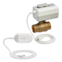 Resideo L5 Wi-Fi Actuator with L1 Leak Detector and NPT Ball Valve